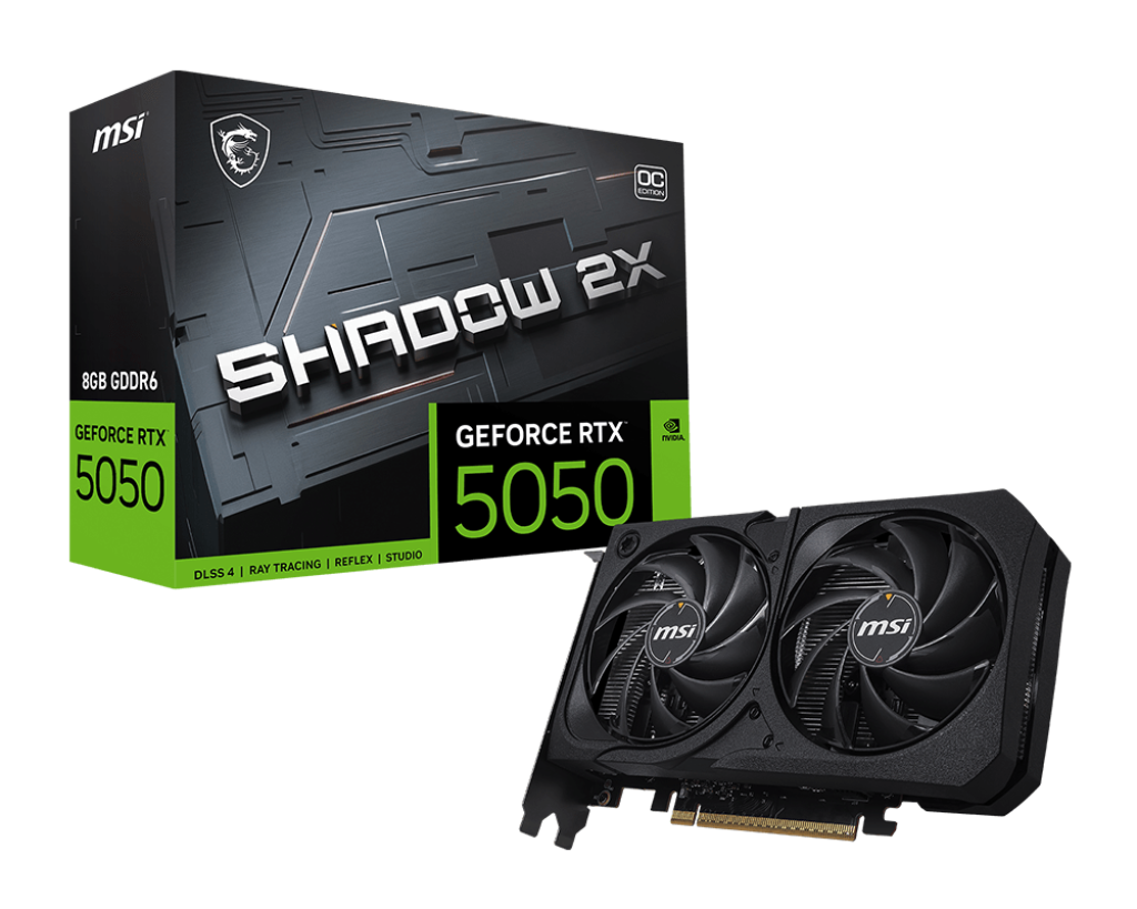 5050 shadow GeForce RTX 5050 8G SHADOW 2X OC – Image 1